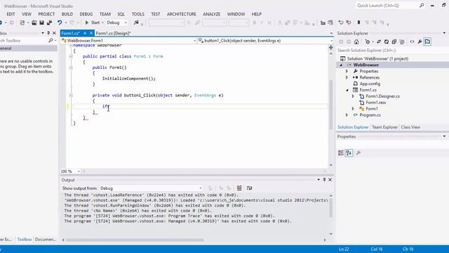 How to use the WebBrowser control in C# windows forms смотреть онлайн