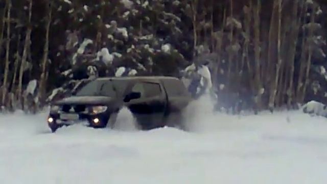 тест драйв L200 зимой.mp4 смотреть онлайн