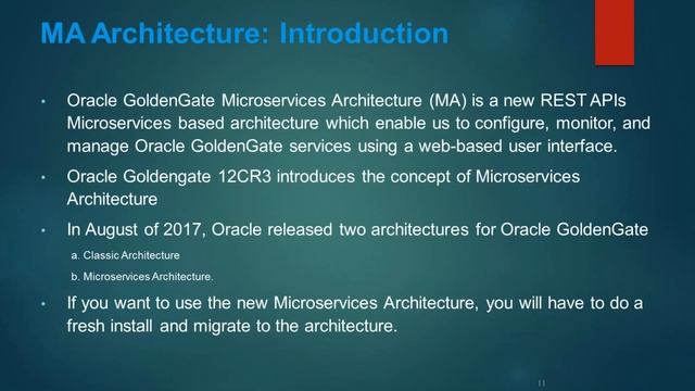 Day1 Introduction,Overview OGG MSA Types Of Arch Types of extracts and replicats download OGG MSA0 смотреть онлайн
