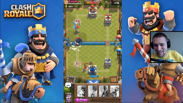 Clash Royale - ВСЕ ЭПИКИ В КОЛОДЕ, ТРЕШУЕМ !!! смотреть онлайн