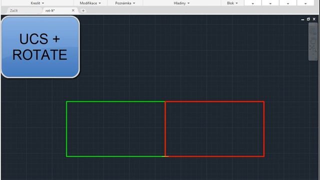 AutoCAD LT - 2 methods of 3D rotate смотреть онлайн