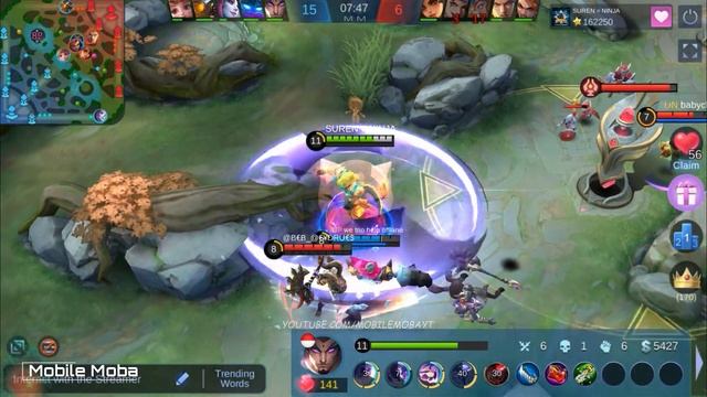 Yu Zhong New King, Overpowered Emerald Dragon [ Top 1 Global Yu Zhong ] SUREN = NINJA Mobile Legend смотреть онлайн