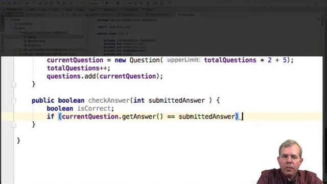 Java Android app tutorial math quiz 07 game class смотреть онлайн
