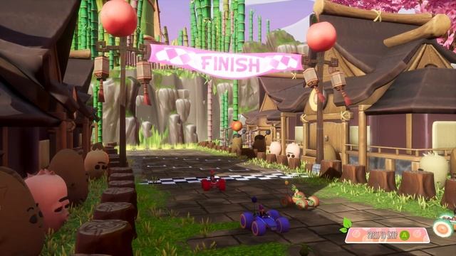 1 Hour of All-Star Fruit Racing Gameplay on Xbox One X смотреть онлайн