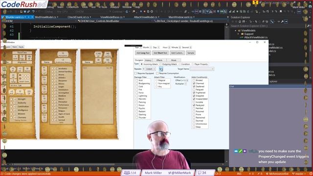 CodeRushed e92: Back to WPF - User Controls, Data Binding, and JSON Serialization смотреть онлайн