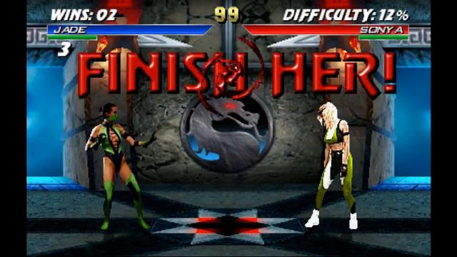 Mortal Kombat Project PC - (Hack finish her) (Fatality= + combinación de teclas) Fatality JADE. смотреть онлайн