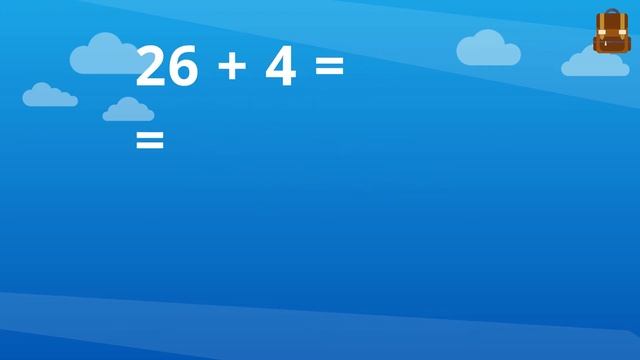 Приёмы вычислений для случаев вида 26 + 4, 30 ‒ 7 смотреть онлайн