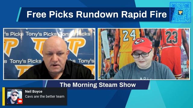 Cleveland Cavaliers vs Miami Heat 3/8/2023 FREE NBA Picks and Trends on Morning Steam Show смотреть онлайн