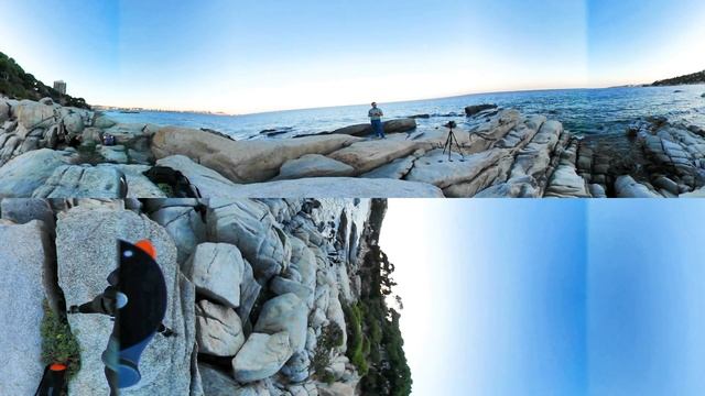 One day at the office - Recording Sunset and the Ocean for Acerting Art - 360 Video смотреть онлайн