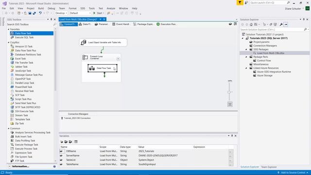 Load Data from Tables in Different Databases and Servers - #SSIS tutorials for Beginners by COZYRO смотреть онлайн