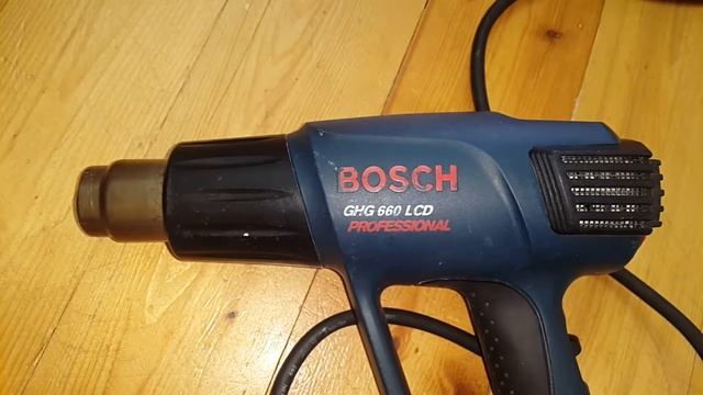 Строительный фен BOSCH GHG 660 LCD смотреть онлайн