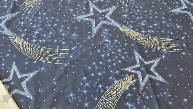 Обзор ткани Звездный светится в темноте