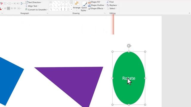 Rotate or flip an object in Microsoft PowerPoint смотреть онлайн
