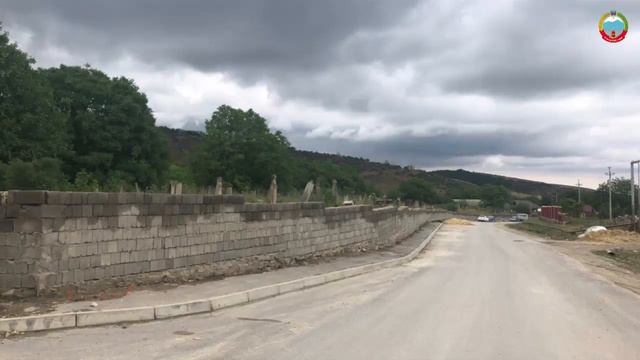 В селении Эрпели идут работы по благоустройству села