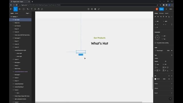 How To Make an Organic Food Website Using Figma for Beginners Step By Step | Figma Tutorials смотреть онлайн