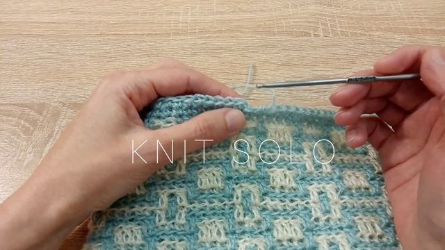 Аккуратно соединить начало и конец Вязание крючком по кругу . Knit Solo смотреть онлайн