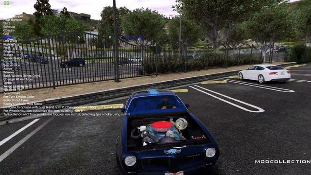 GTA V PC Mods - 1970 Pontiac Firebird [DOWNLOAD] смотреть онлайн