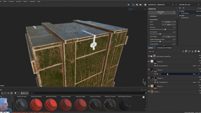 3dsmax Substance Painter Wooden case смотреть онлайн