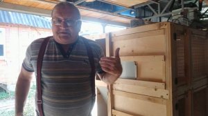 #05.4 Секреты установки маточника и гнезда. К чертежам Клетка для кроликов МакляК-6.2 своими руками