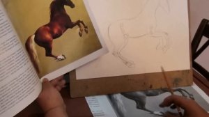 Рисуем лошадь часть 1