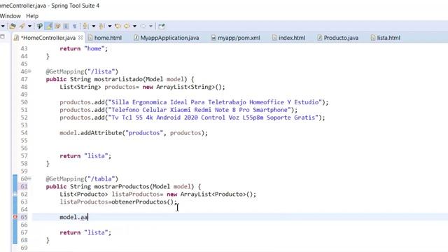 Cómo enviar una lista de objetos a una vista usando Thymeleaf смотреть онлайн