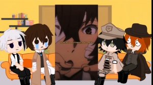 Реакция БСД на Т/И как сестра Дазая|[MrFlag]|Gacha club