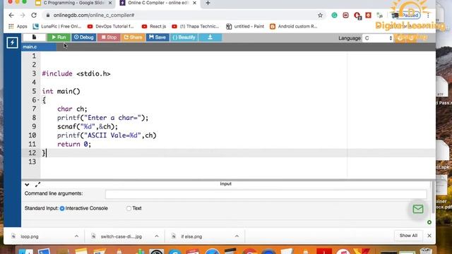 11 C ASCII Value | Online Training Download app from below link смотреть онлайн