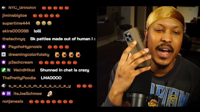 Chat VIOLATES Berleezy's Fast Food Tier List смотреть онлайн