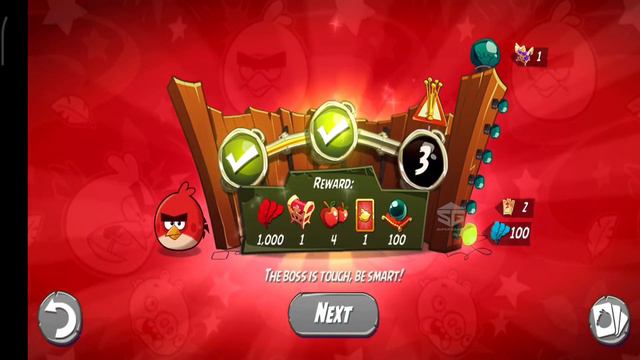 Angry Birds 2 Daily Challenge Today Red's Rumble @sgsupergames8469 смотреть онлайн