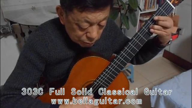 303C Full Solid Classical Guitar смотреть онлайн