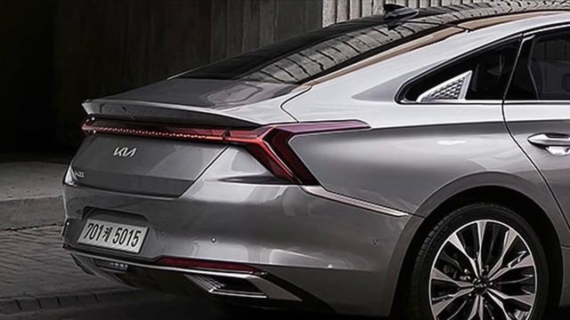 Первое изображение полностью новой  Kia K8 Новый логотип авто концерна