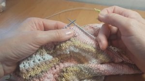 Красивая летняя футболка"ОДУВАНЧИК" реглан сверху,для девочки.Спицами из хлопка.