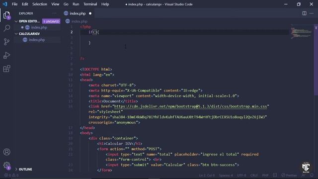 Como Calcular el Subtotal y el IGV de una Cantidad en PHP #DesarrolloWeb смотреть онлайн