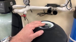 Засыпка фильтрующей загрузки в корпус фильтра