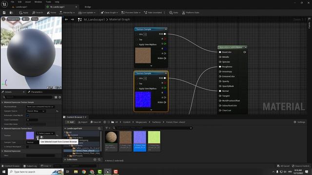 How to Paint Landscape with Megascans Materials in Unreal Engine 5 смотреть онлайн