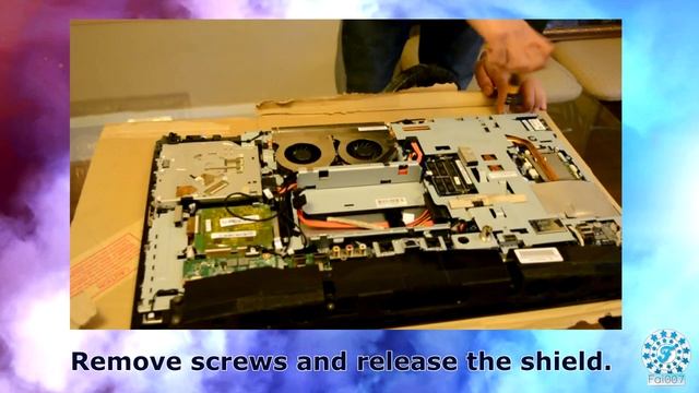 Sony Vaio SVL24 (VPCL2) L Series All-In-One PC Disassembly, Fan Clean & Replace Hard Drive смотреть онлайн