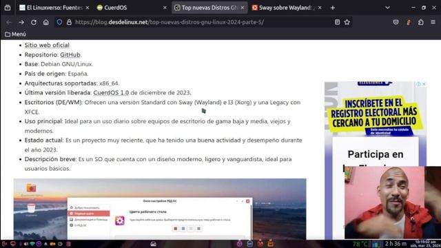 #Review CuerdOS 1.0: Optimizado hasta el último píxel. 🤓🐧😍 #gnu #linux #softwarelibre #codigoabiert смотреть онлайн