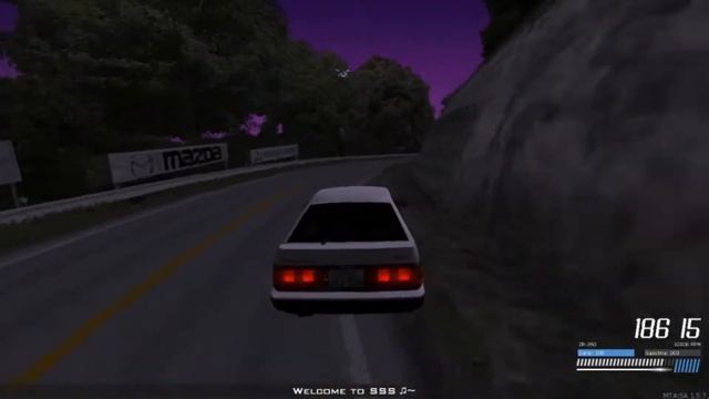 GTA SA | Akina Pass - AE86 Sprinter Trueno смотреть онлайн