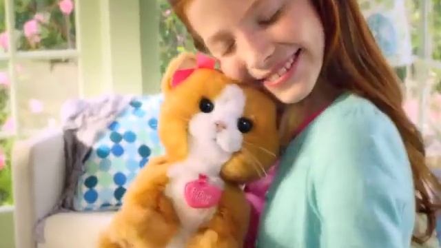 Интерактивная игрушка FurReal Friends Дэйзи игривый котенок смотреть онлайн