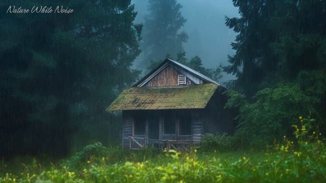 Best Rain Sounds For Insomnia, Sleeping Within 10 Minutes Of Rain White Noise Lullaby & Thunder ASM смотреть онлайн