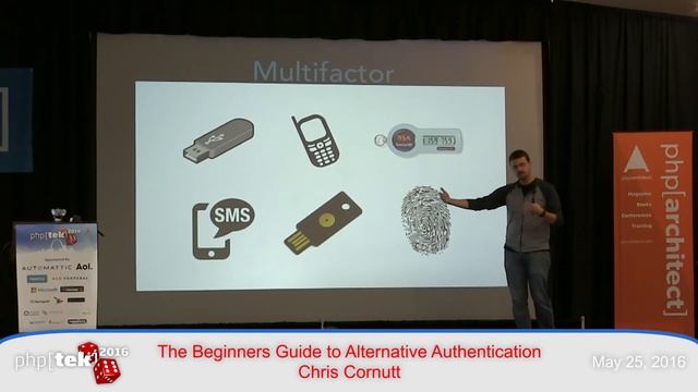 The Beginners Guide to Alternative Authentication — Chris Cornutt — php[tek] 2016 смотреть онлайн