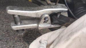 Citroën berlingo B9 Peugeot partner замена правого рулевого наконечника