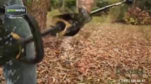 Trimmer Greenworks G-MAX 40V GD40BC. Бесщёточный триммер аккумуляторный Гринворкс. Официальный обзо