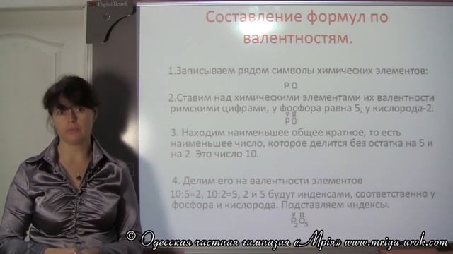 Валентность химических элементов смотреть онлайн