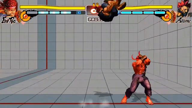 Street fighter iv Champions Edition Evil Ryu VS Akuma смотреть онлайн