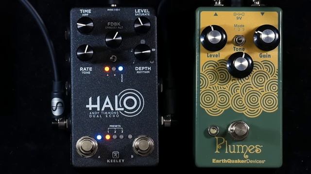 Keeley Halo Andy Timmons Signature Dual Echo Effects Pedal | Tone Report Demo смотреть онлайн