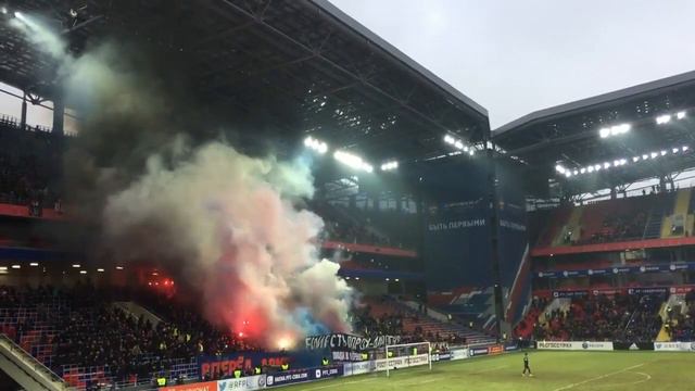 Фанаты ЦСКА | Есть порох - Дай огня | ЦСКА - Урал смотреть онлайн