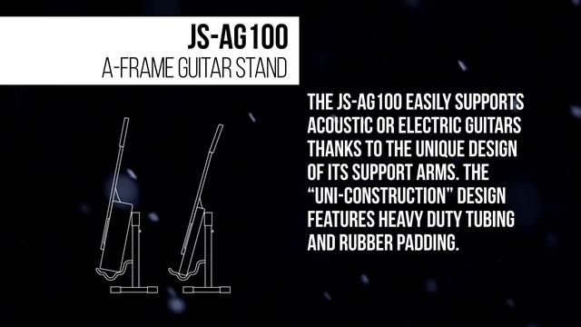 Ultimate Support Product Outlines - JS-AG100 A-Frame Guitar Stand смотреть онлайн