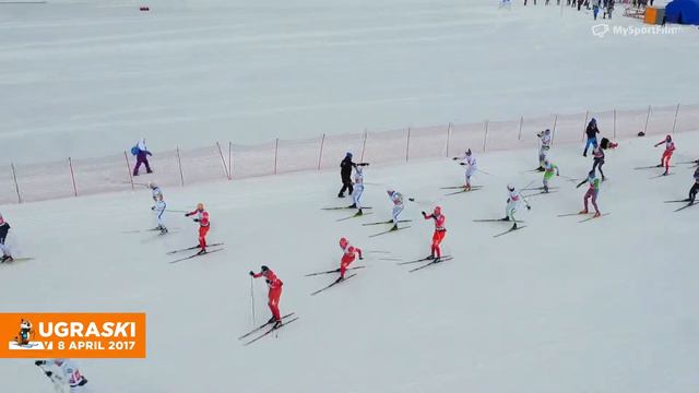 UGRASKI 2017 / 50km Конохова Ксения номер 115 смотреть онлайн