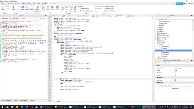 ROBLOX - Tools & Touch - 1 - взаимодействие инструмента смотреть онлайн